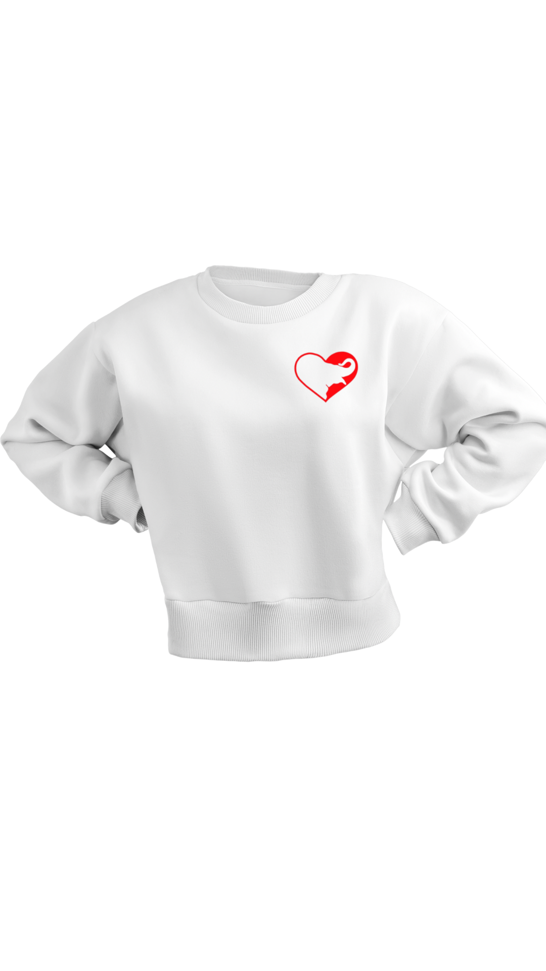 ELEPHANT LOVE SWEATSHIRT